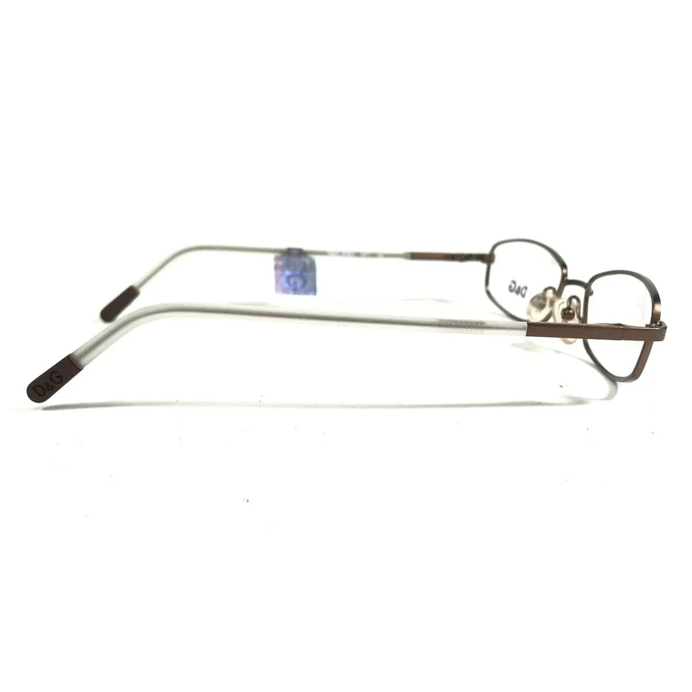 Dolce & Gabbana D&G 4060 697 Eyeglasses Frames Brown Clear Rectangular 49-17-135